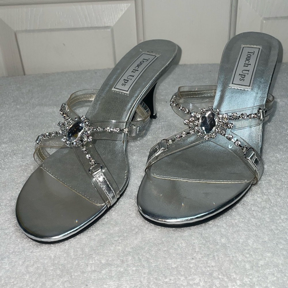 Touch Ups Tiffany Silver Women's Heels